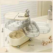 Load image into Gallery viewer, Multi layer Rotating Desktop Cosmetic Organizer
